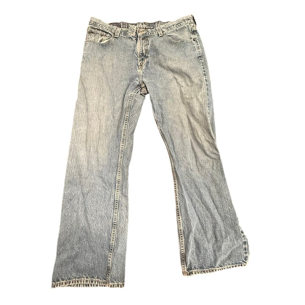 Tommy Hilfiger Jeans Mens 38x30 Relaxed Freedom Blue Denim Classic Fit Vintage